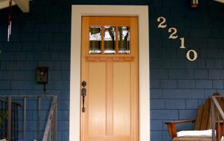 custom craftsman front door