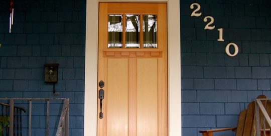 custom craftsman front door
